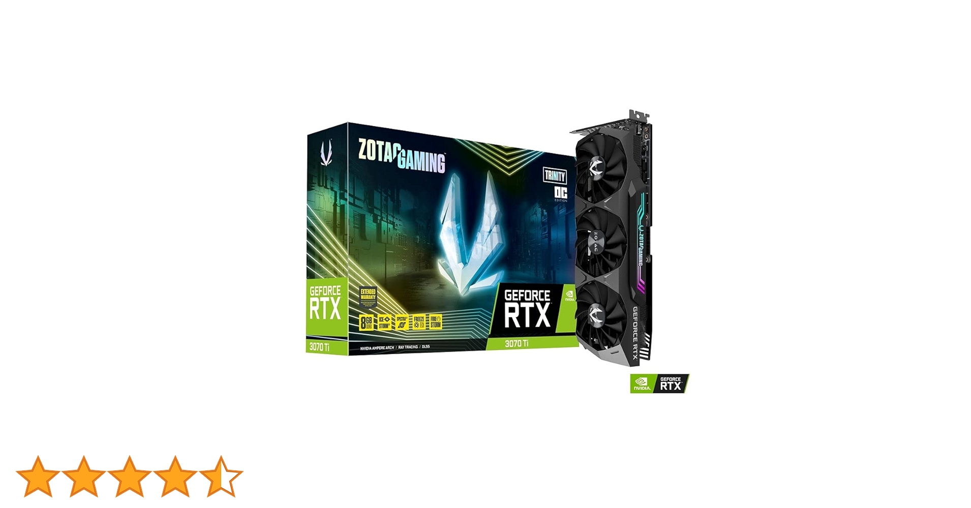 Amazon.in: Buy Zotac Gaming GeForce RTX 3070 Ti Trinity OC 8GB